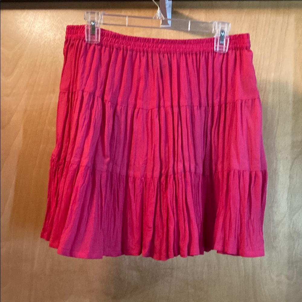 Cattlelac Ranch Pink Skirt; Size XL